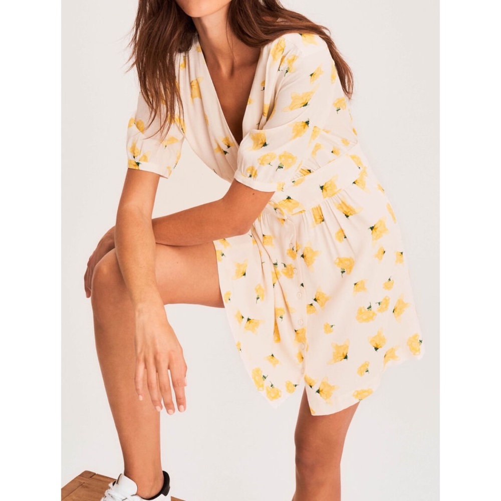 Ba&sh Kosma Floral Print Dress XS
